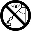 Do Not Exceed 60 Degrees (Angle)